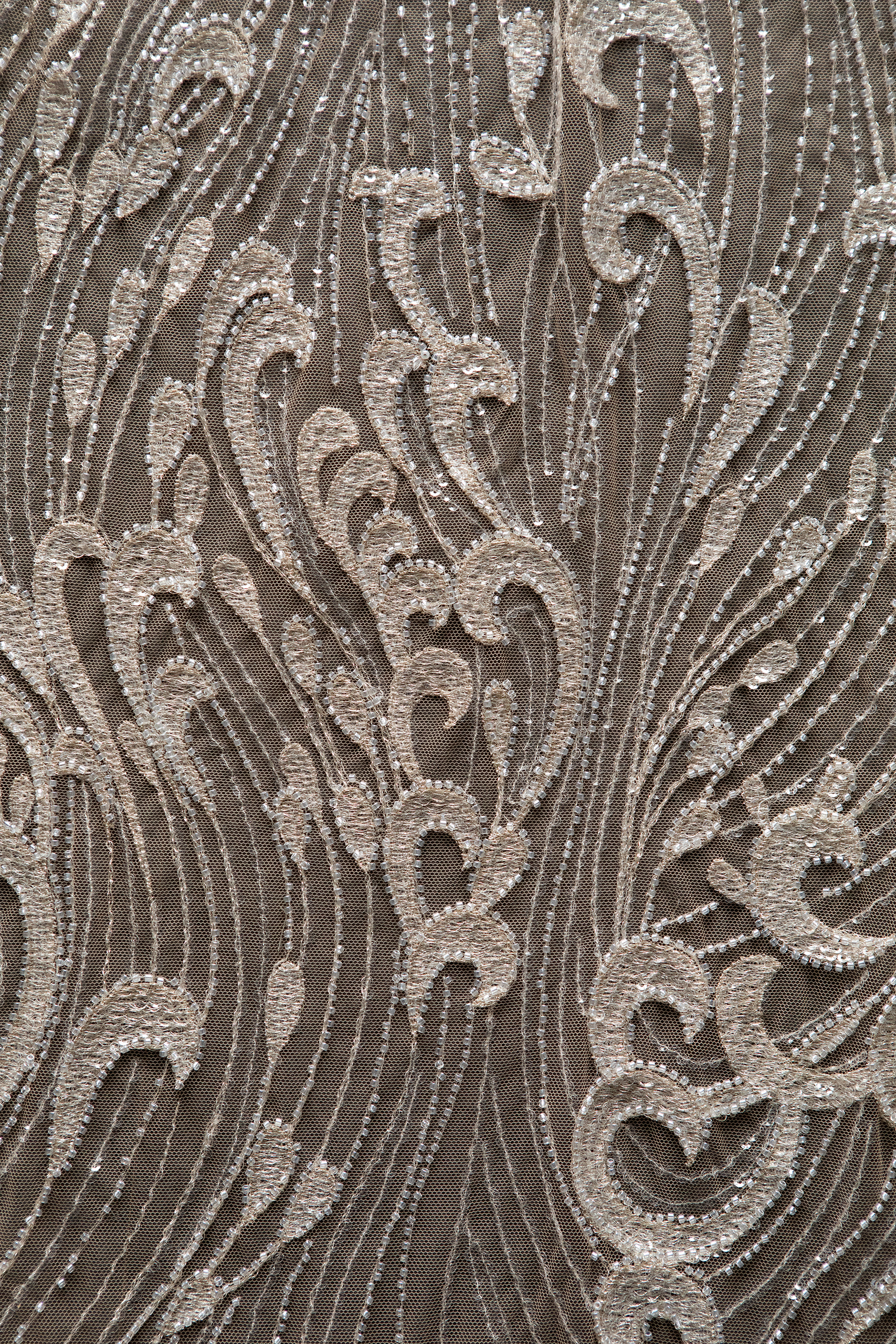 WD11-209 SB, metallic, tulle coffe
