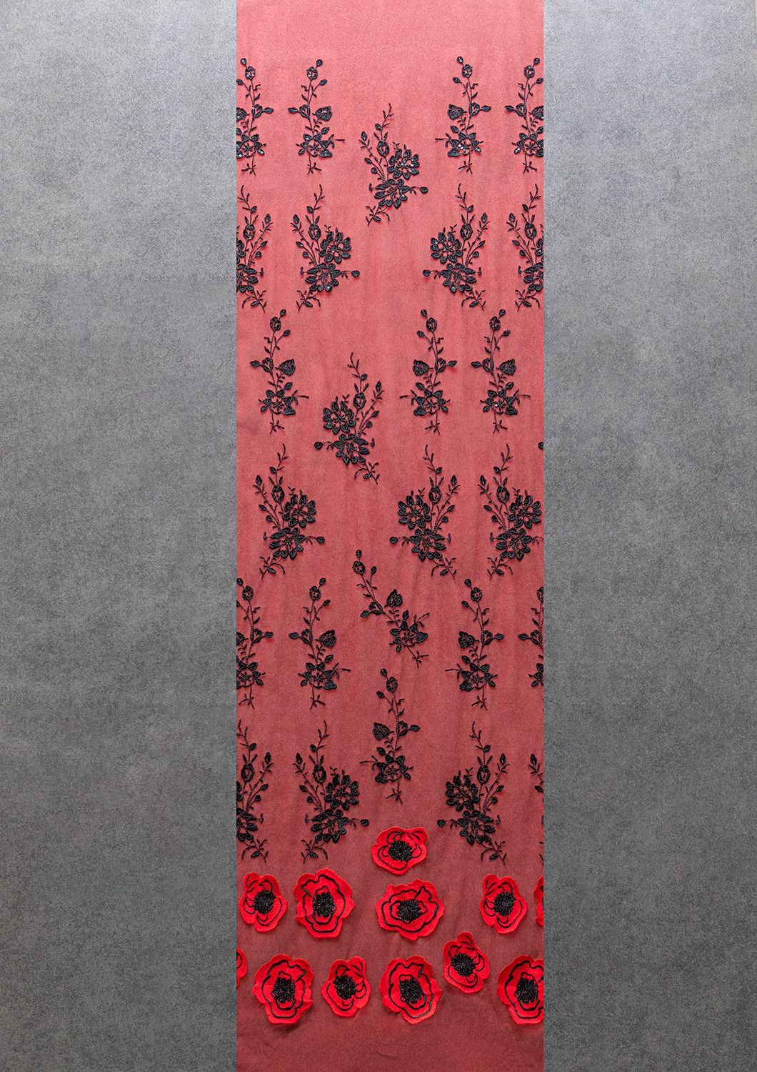 WD11-90S,red-black,tulle red